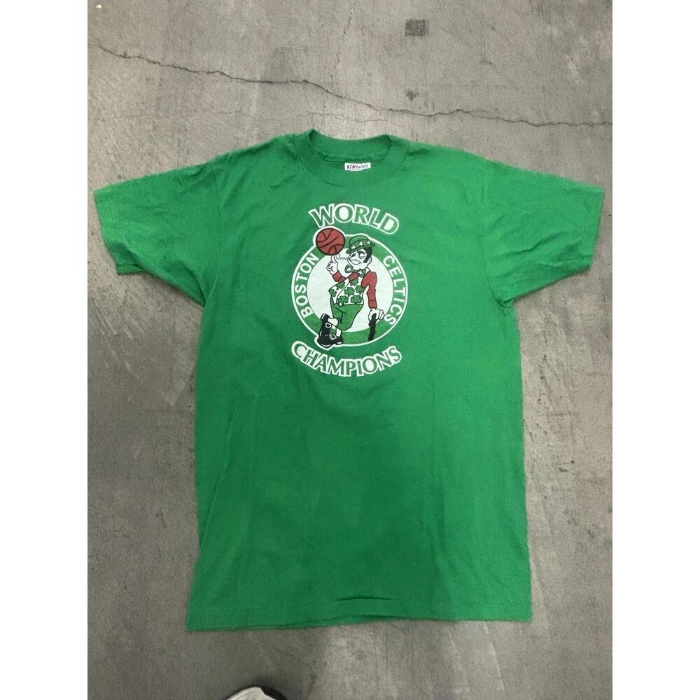Celtics Shirt  World Champions Boston  Basketball Oop Rare